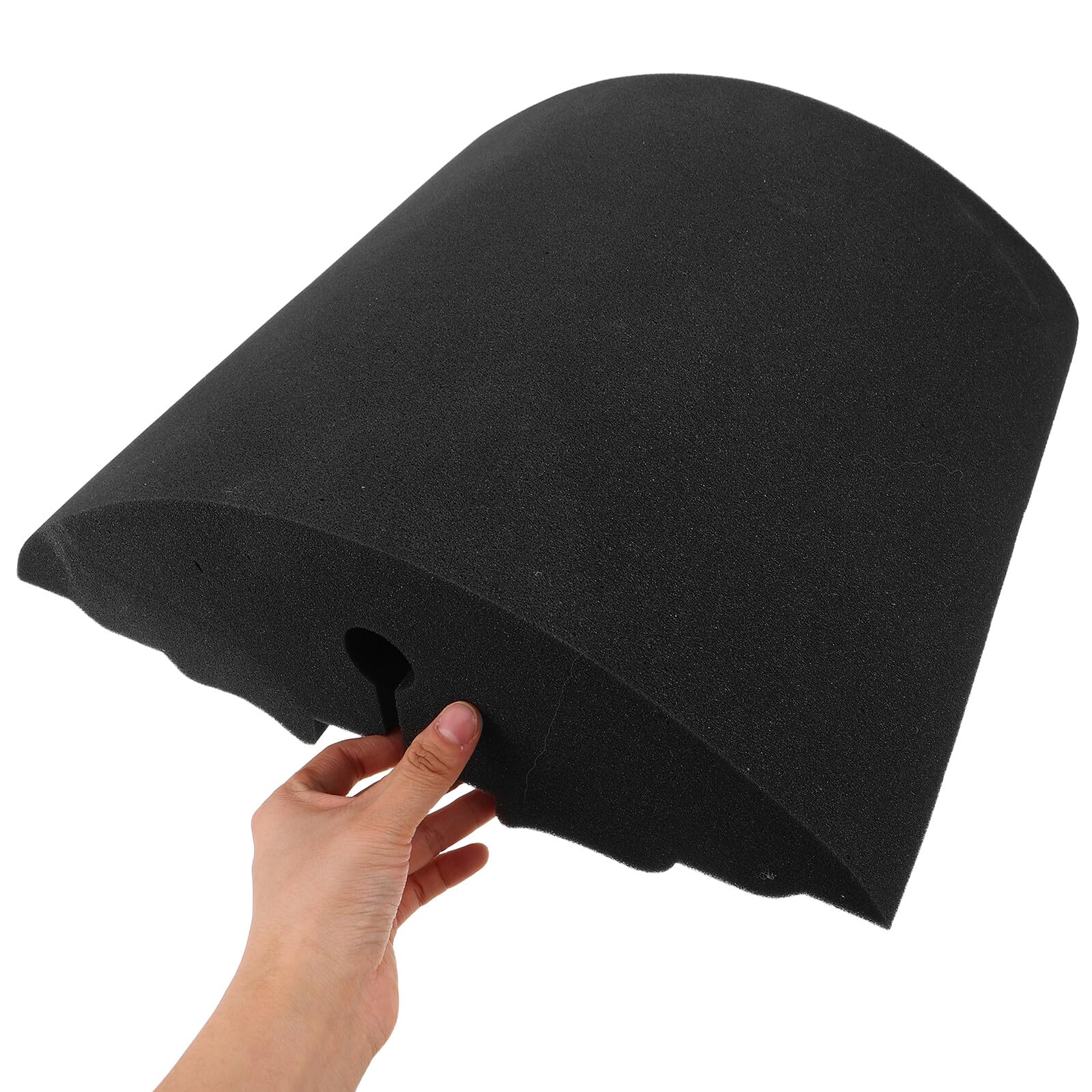Gatuida Almohadillas Silenciadoras para Batería 3 Piezas de Esponja, Kit de Accesorios para Práctica y Grabación, Almohadilla de Aislamiento Acústico para Platillos y Tambores,