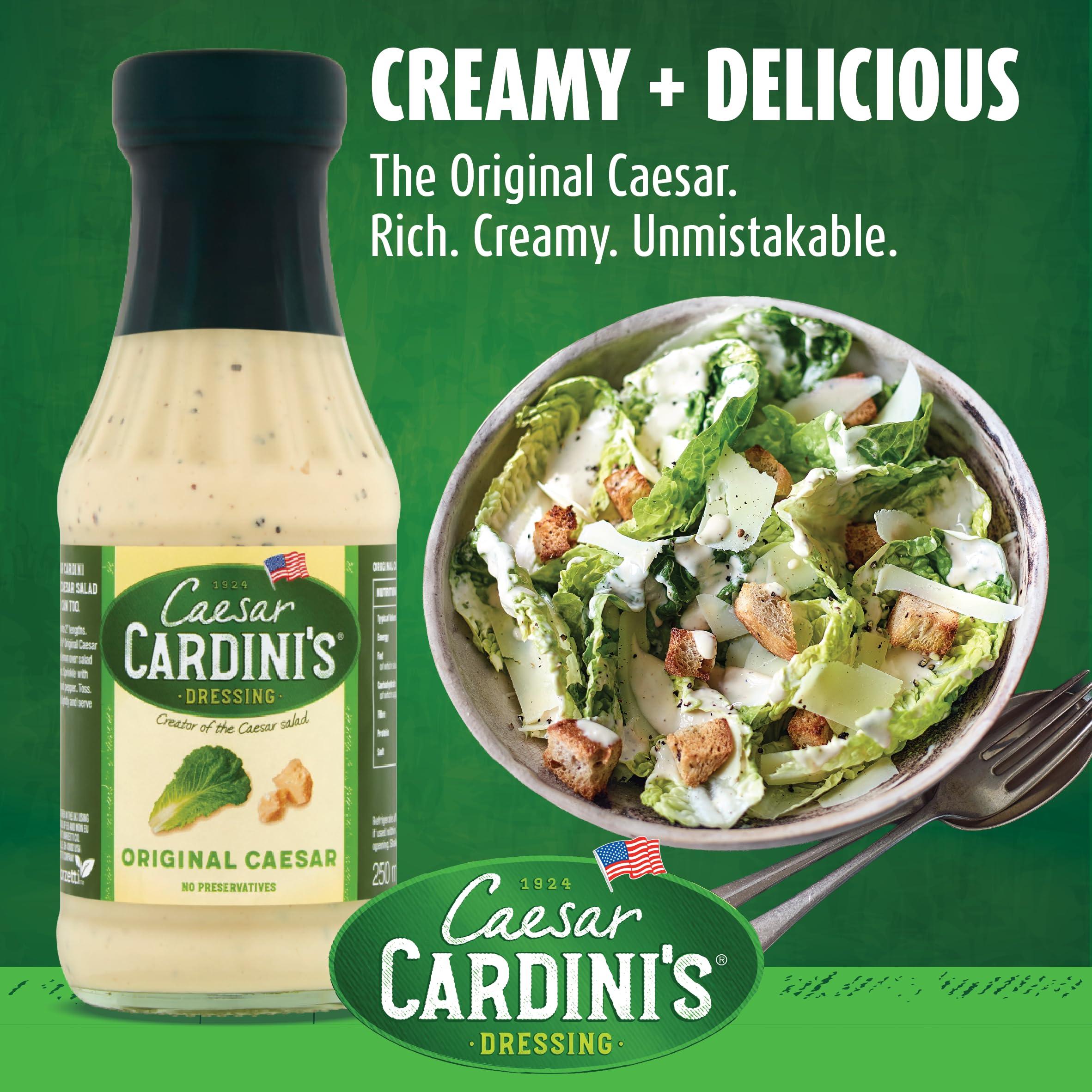 Cardini's Sauce Caesar Original 250 ml - Lot de 6