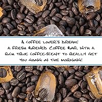 Vista 3 de Bluebyrd Soap Coffee Goat's Milk Soap Bar All Natural Coffee Scented Soap Bars - Organic Shea Butter Cleansing Bar Soaps - Moisturized Smooth Skin