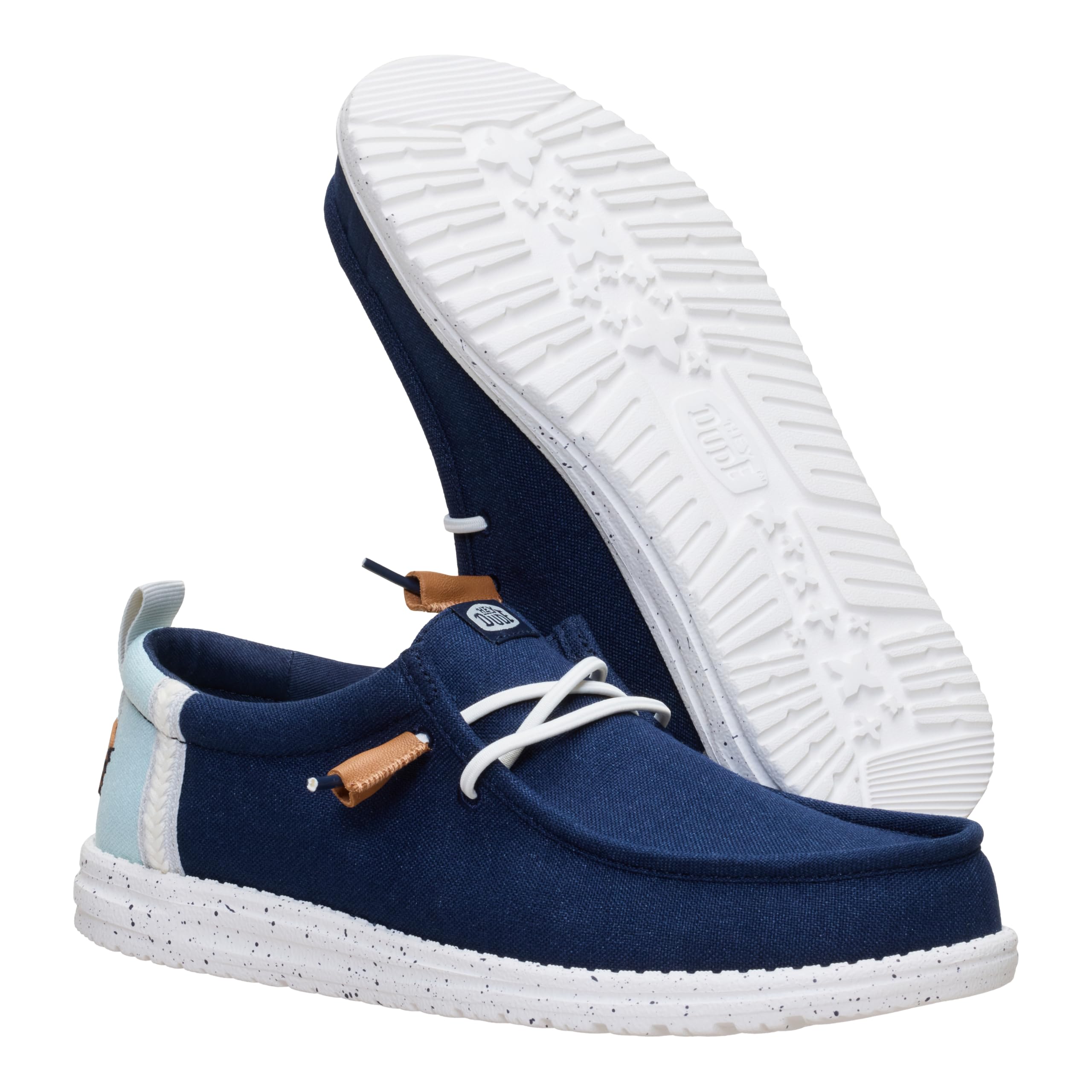 HEYDUDE Slip On Wally Summer Linen 4UX - Navy 41