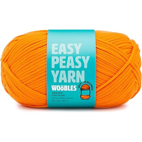 The Woobles Easy Peasy Yarn: Vegan Yarn Made for Beginners