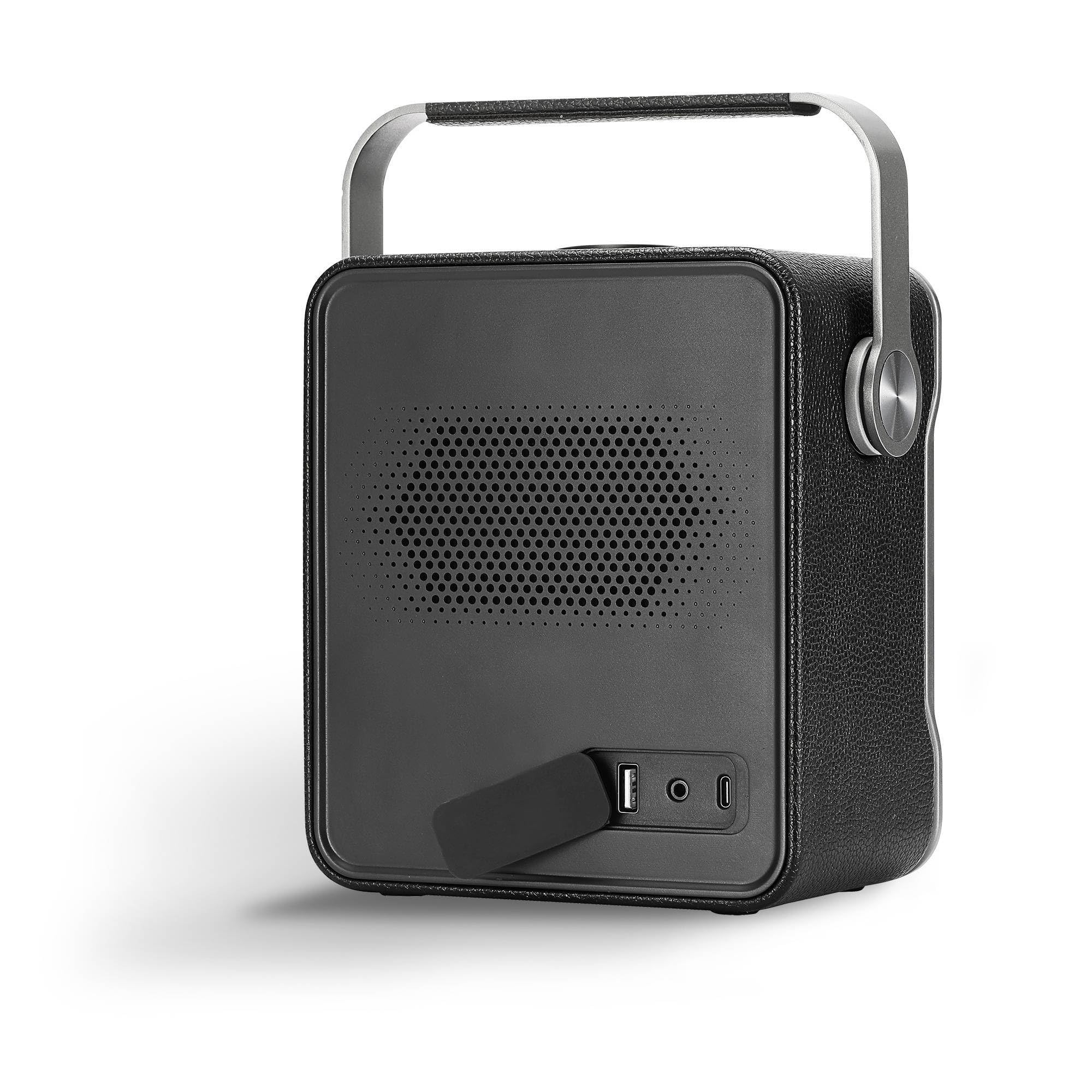 Energy Sistem Classy Essence – Altavoz Bluetooth 70W con True Wireless Stereo, Ecualizador Ajustable, Extra Bass, batería de 8h, USB, MP3, WAV, FLAC, diseño Premium en Aluminio y asa integrada