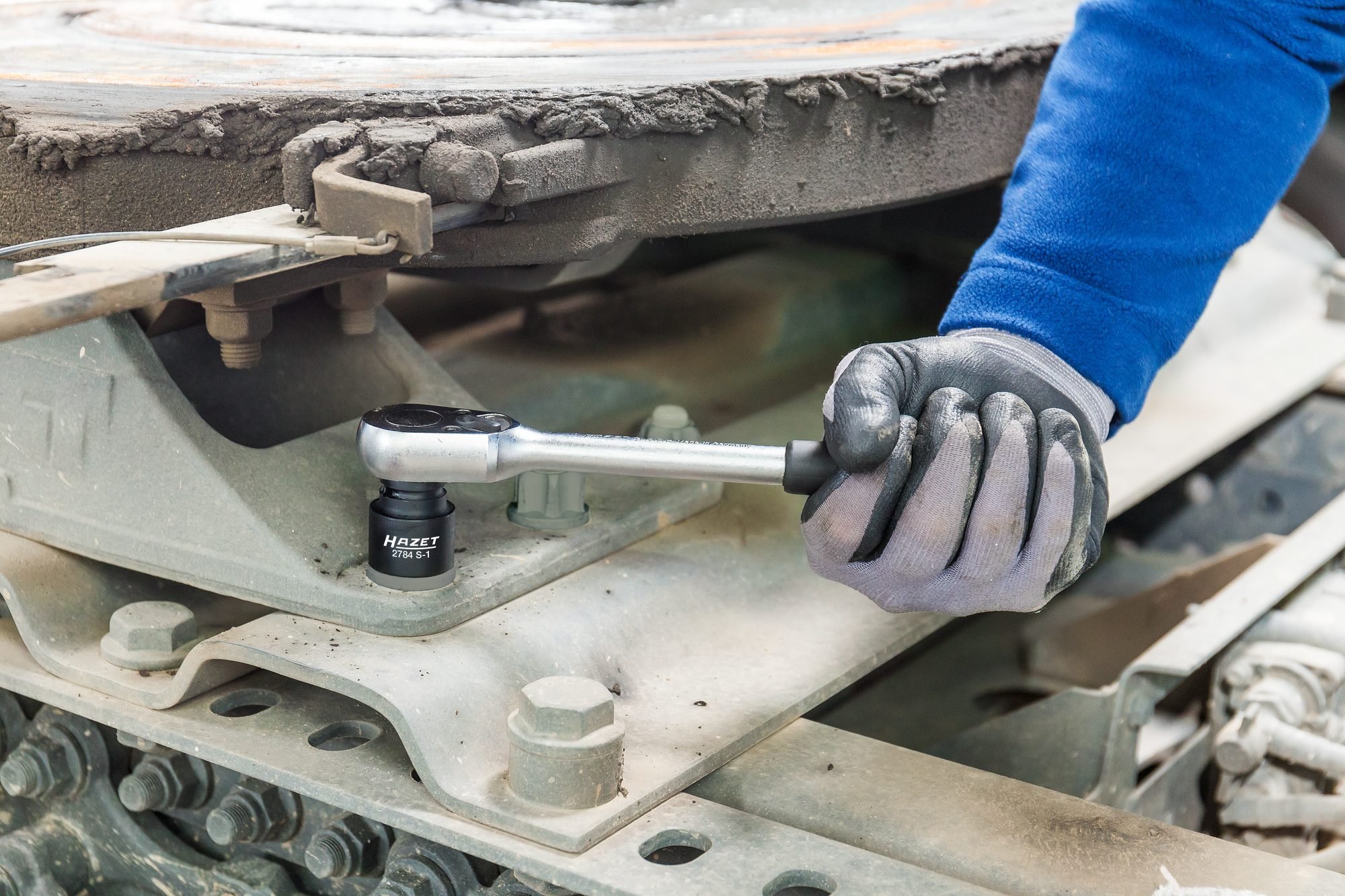 Hazet Chiave a bussola a percussione, con profilo speciale (per Mercedes Benz Actros, Antos e Arocs) 2784S-1