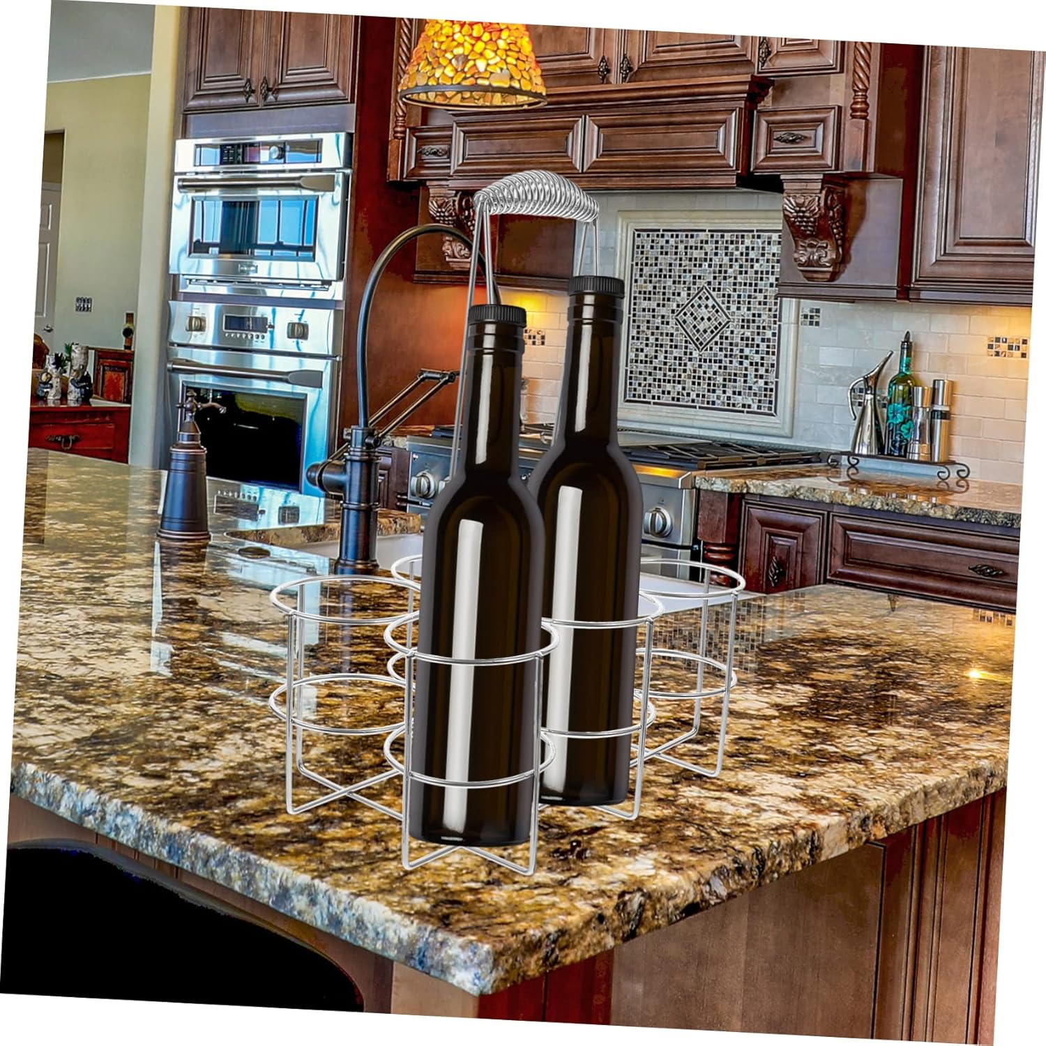 Beer Bottle Holder Portable Beer Bottle Carrier Sturdy Comfortable Handle