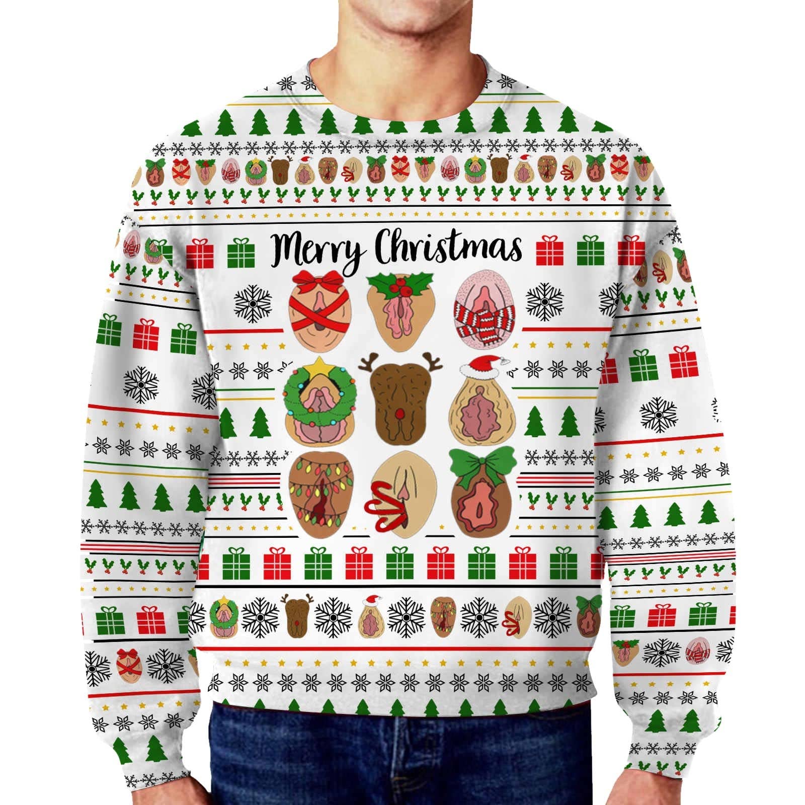 Genericmens Xmas Jumpers Sweatshirt Mens Funny Christmas Jumper 3d Print |  Desertcart Seychelles