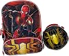 Fast Forward Spiderman Movie 16 Backpack with shaped Lunch Bag