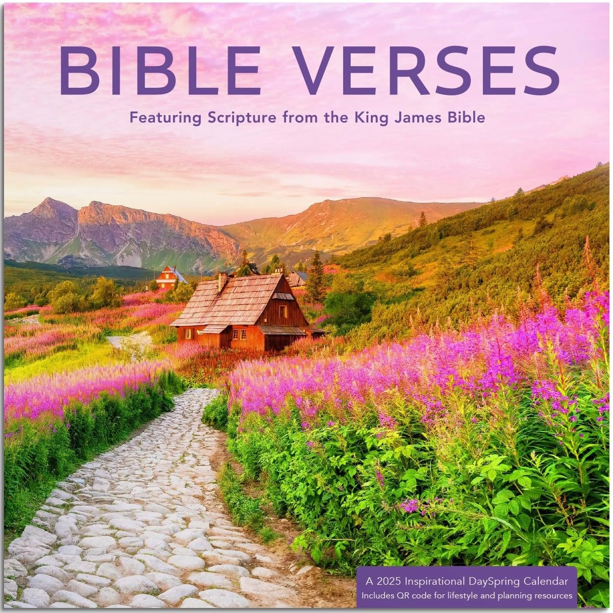 Bible Verses Featuring Scripture from the King James Bible: A 2025 Inspirational DaySpring Mini Calendar