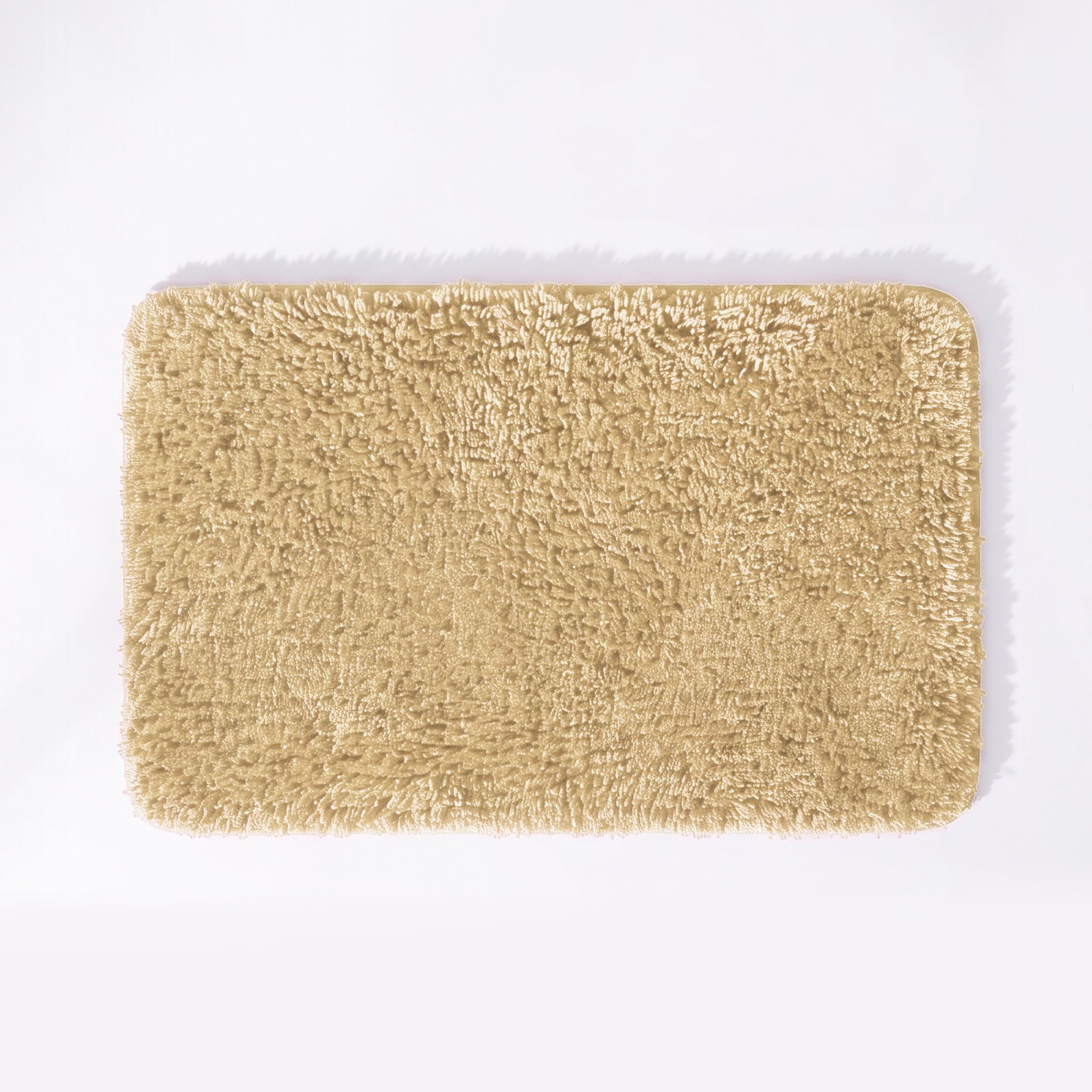 B&Q -  Luxury Microfibre Bath Mat Non-SlipStone
