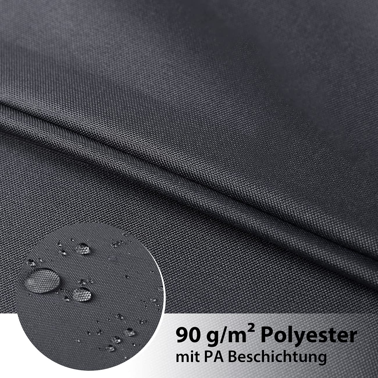 Sekey 2 pièces Parois Latérales Pour Tonnelle 3x3 Étanche & Résistante À L’Hiver, Parois Latérales Pour Tonnelle Chapiteau De Fête Jardin 3x3m, 1 Fenêtre 1 Porte