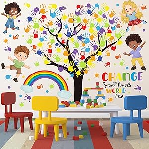 Back To School Wall Decals | Colorful Crayon & ABC Stickers | 11.8" X 35.4" Classroom Decor