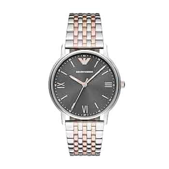Emporio Armani アナログ時計 シルバー EMPORIO ARMANI シルバー クォーツ腕時計/アナログ AR-2478