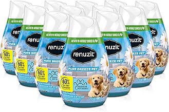Gel Air Freshener, Pure Breeze, 3 Pack, 4 Count, 12 Total Air Fresheners