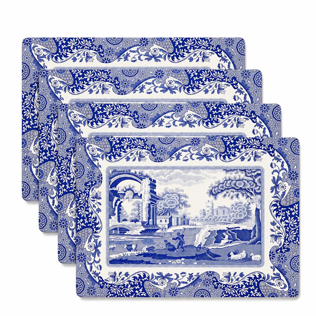 Blue Italian Tischunterlage 4 Stück (s)