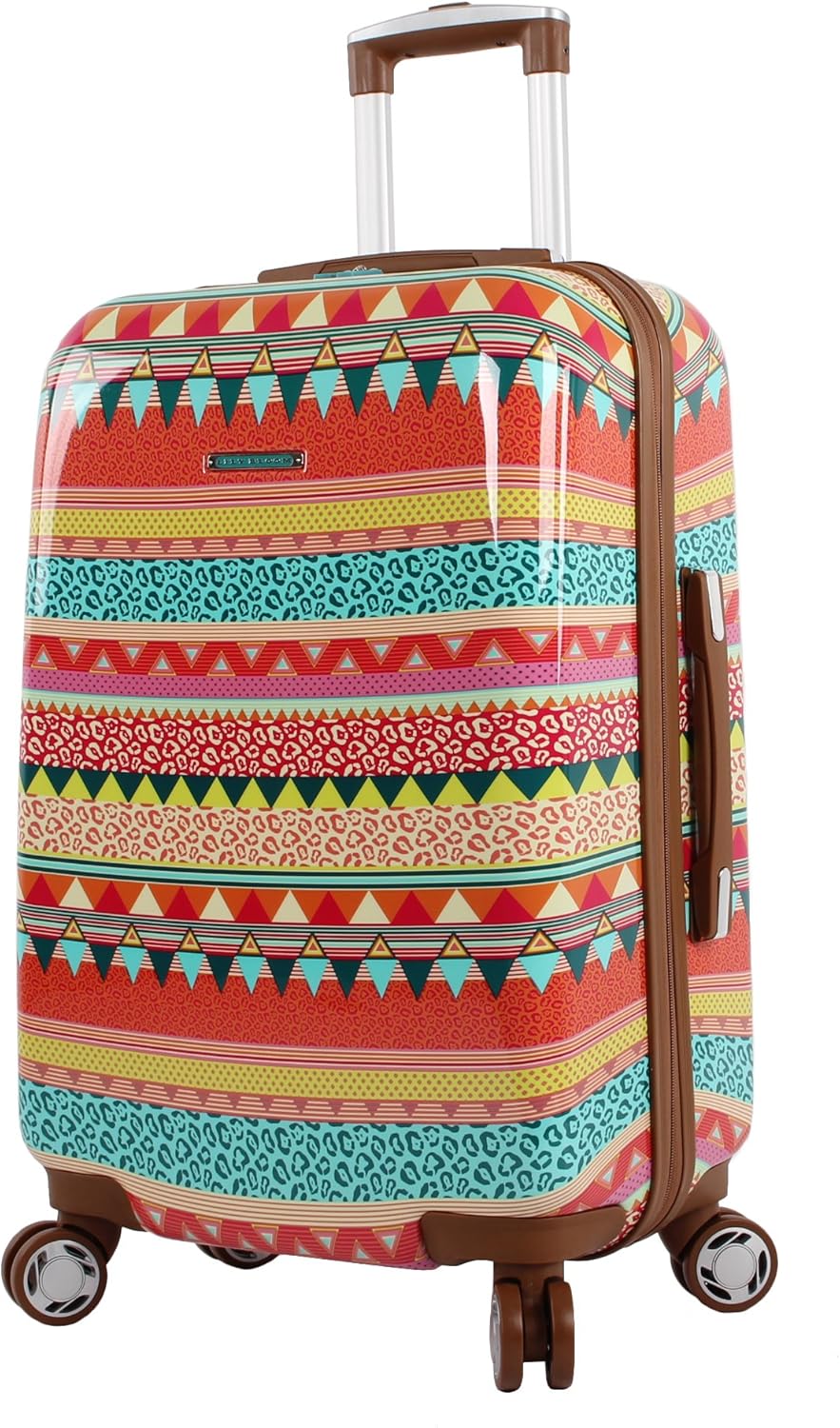 Lily Bloom Hardside 24" Design Pattern Spinner Luggage For