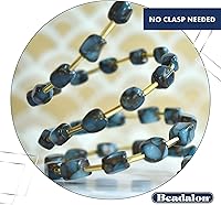 Vista 7 de Beadalon Remembrance - Alambre de memoria de acero inoxidable, redondo, collar, brillante, 8 onzas, aprox. 288 bobinas