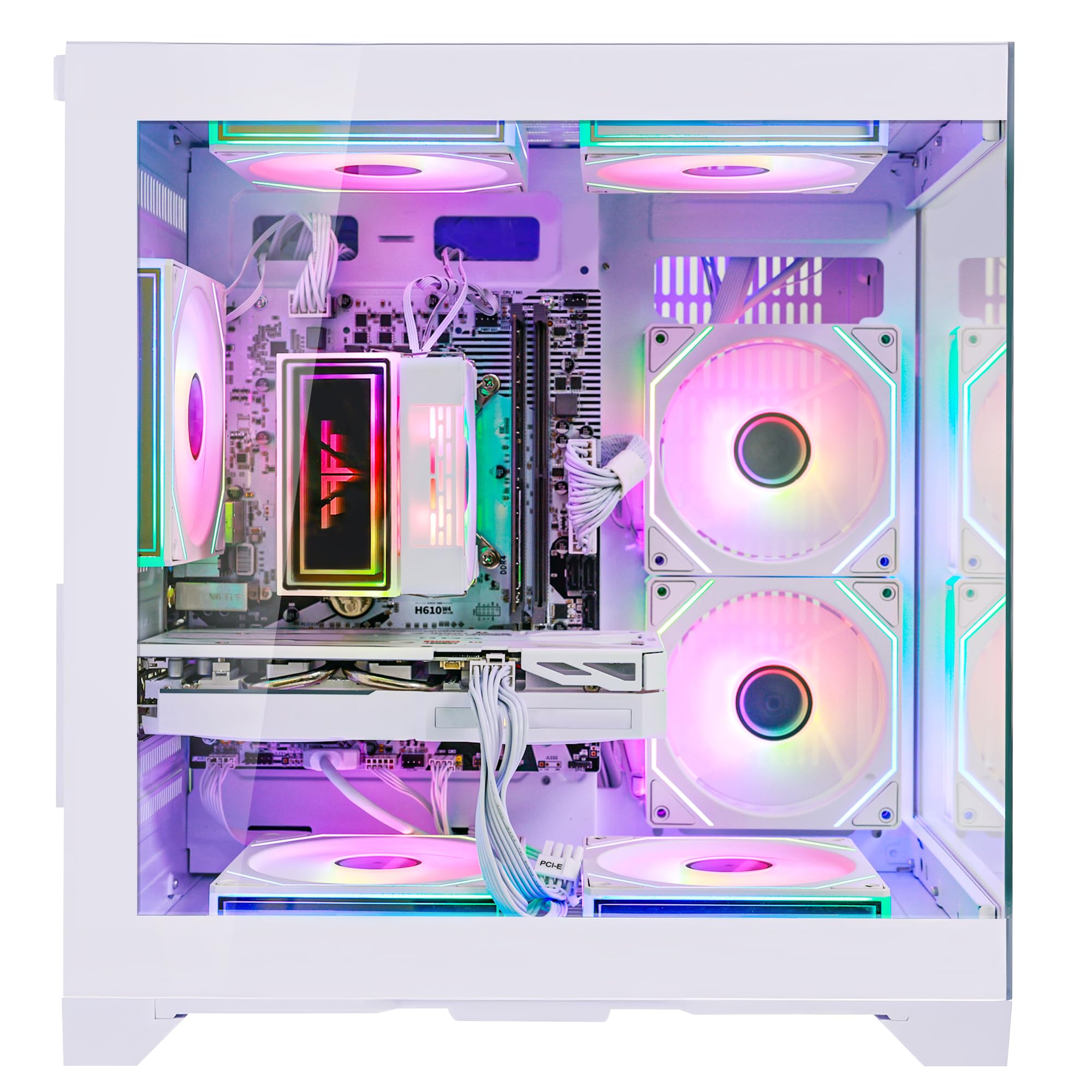 Amazon.co.jp: 純白モデル ゲーミングデスクトップパソコン 【13世代