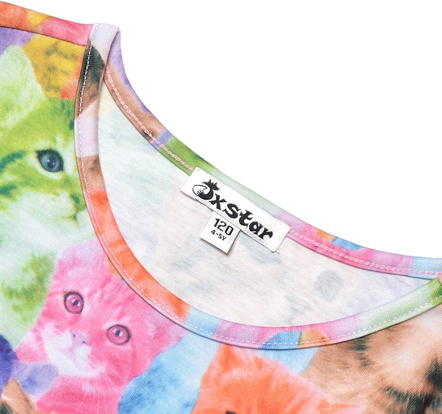 Jxstar Girls Unicorn Pajamas Kids Cotton Set Sleepwear 2 Piece Long Sleeve … - Image 2