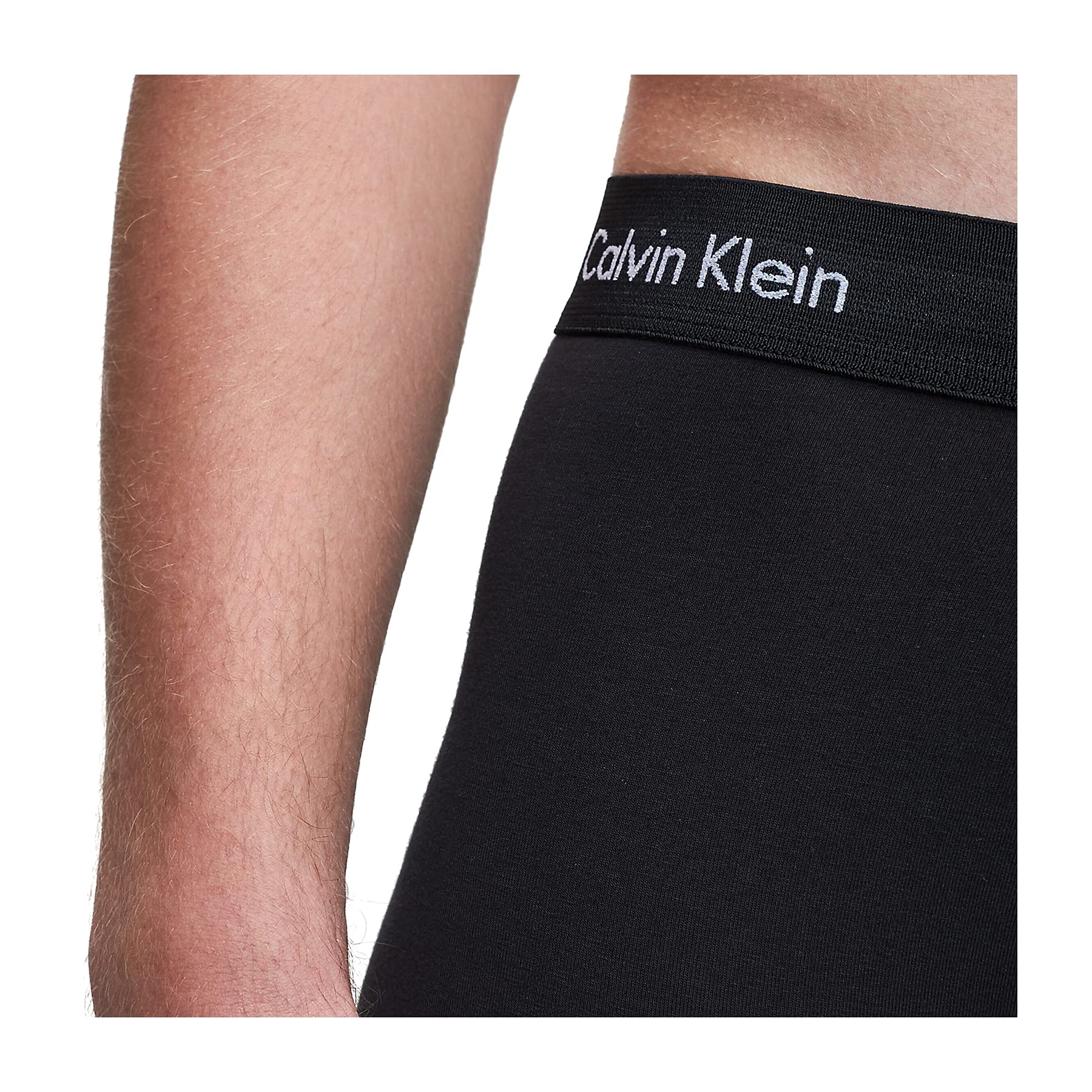 Calvin Klein Bawełna Stretch 5-pak Low Rise Trunk, wszystkie czarne, Czarny (czarny W. Czarny Wb), M