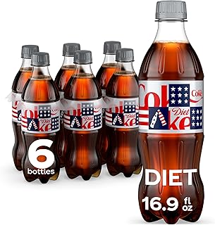 Diet Coke Diet Soda, 16.9 fl oz Bottles, 6 Pack - Cola Soft Drinks