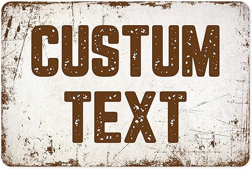 Miniatura 340 de Letrero Personalizado, Letrero de Calle Personalizado, 11 Colores de Fuente, 13 Estilos de Fuente, 4 Opciones de Agujeros, 22 Tamaños, 6x24 Madera