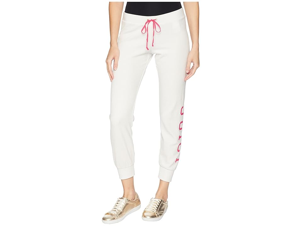 

Juicy Couture Zuma Pant w/ Varsity Logo (Nimbus Cloud) Women's Casual Pants