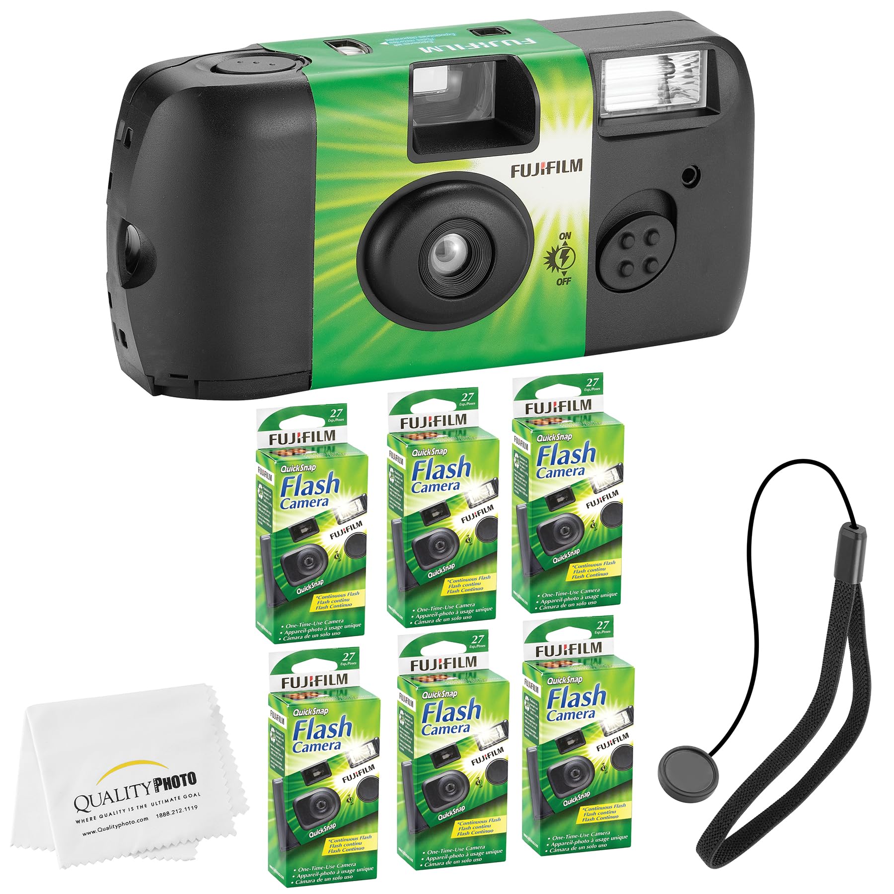 Amazon.com : Fujifilm QuickSnap Flash 400 Disposable 35mm Camera +