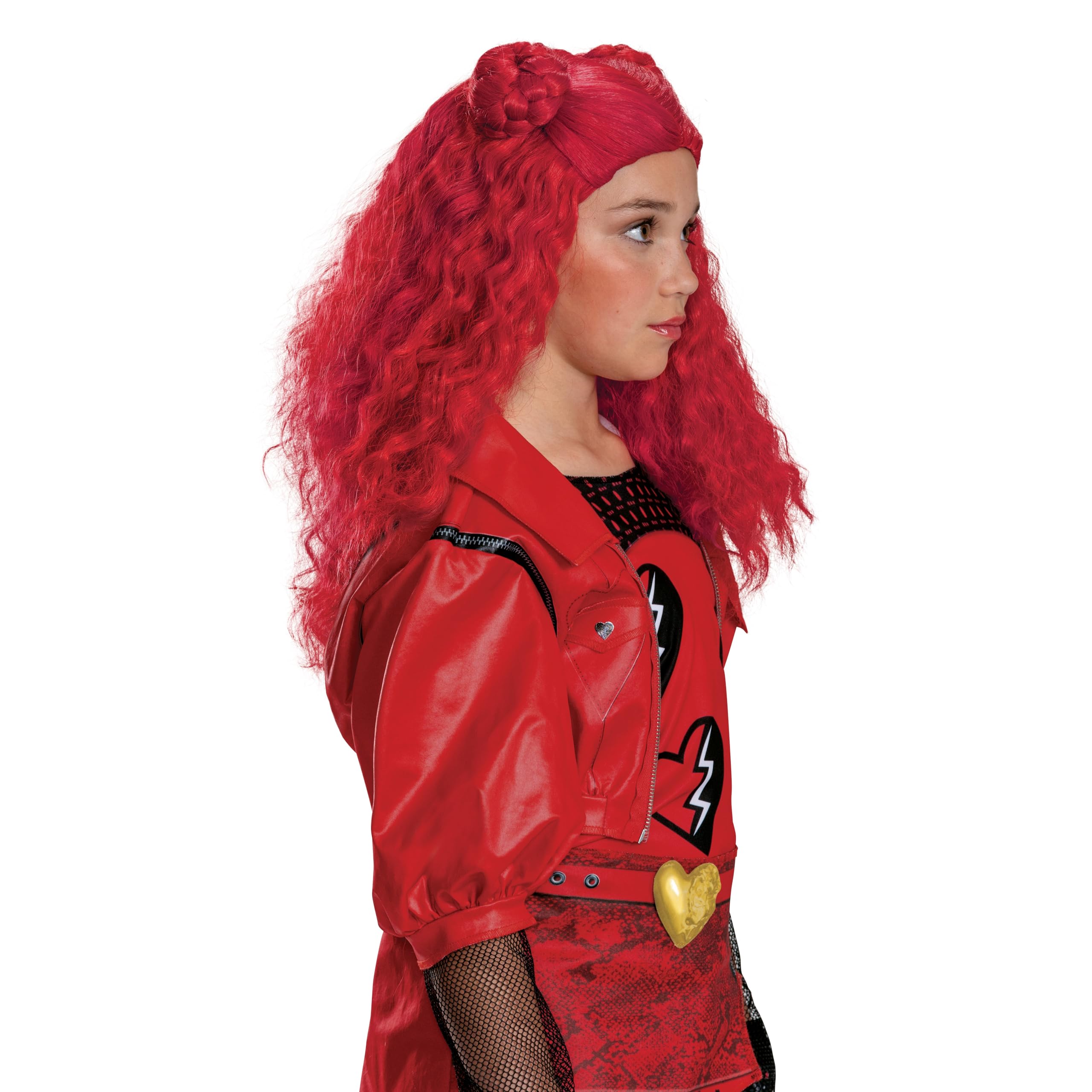 Amazon.com: Disguise Descendants Red Wig, Official Disney