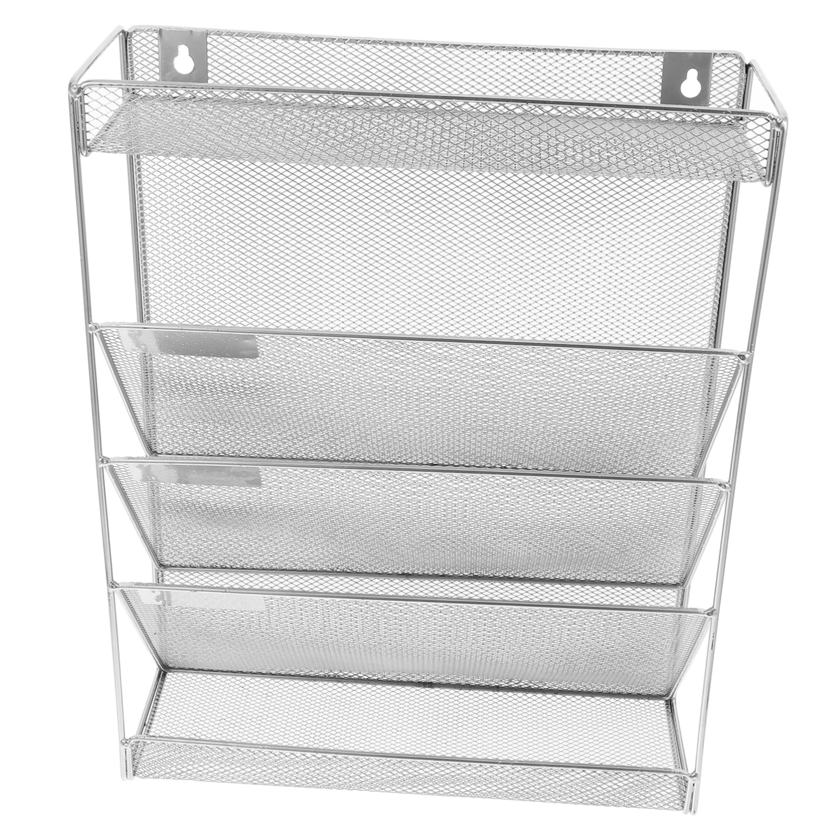 OSALADI Wand-dokumentenhalter Aus Metall Mehrschichtiger Hängeregistratur-organizer Wandablage Für Büro Zur Aufbewahrung Von Dokumenten Und Papieren
