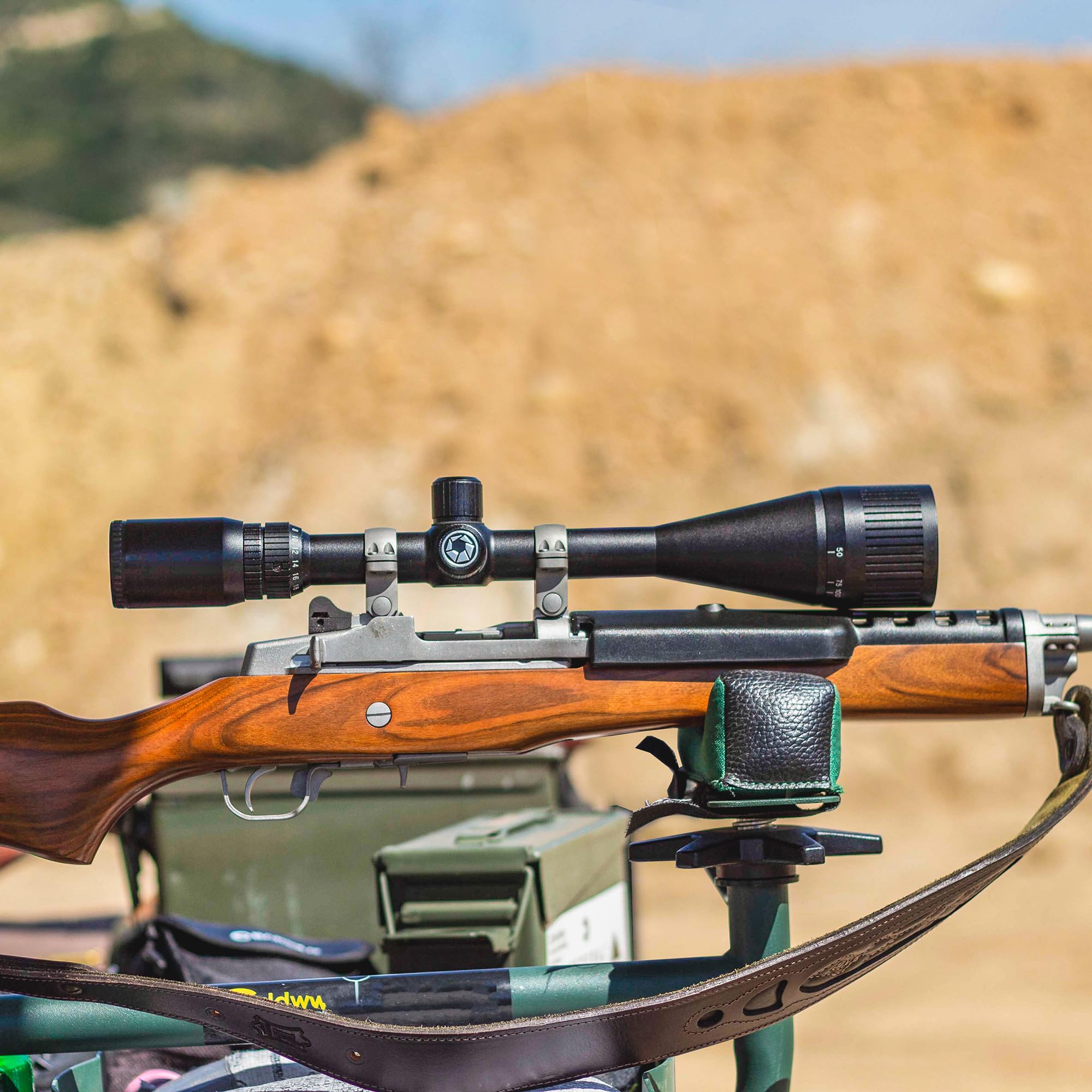 Amazon | 4 16X50 AO Varmint Rifle Scope | ライフルスコープ 通販