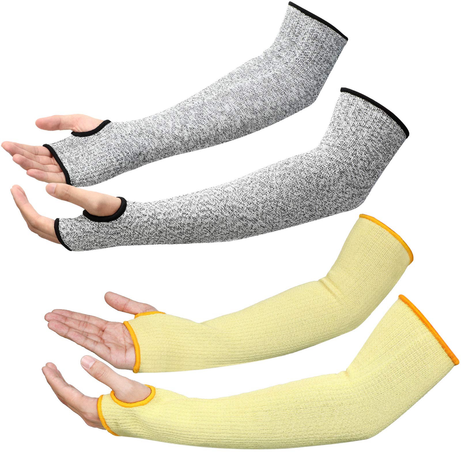 Buy Geyoga Arm Protection Sleeves Level 5 Cut 2 Pairs Heat Resistant