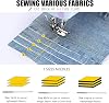 Sewing Machine, Mini Sewing Machine Portable Electric Sewings Machines, 12 Stitches Sewings Machine with LED Light, Sewing Accessory Kit, Ideal for Clothing, Pillowcases, Sheets