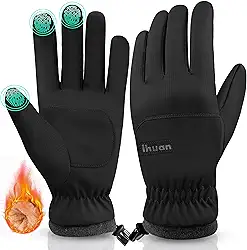 ihuan Luvas De Esqui Impermeáveis Para Inverno, Homens E Mulheres, Neve, Quente, Ciclismo, Clima Frio, Direção, Ciclismo, Corrida