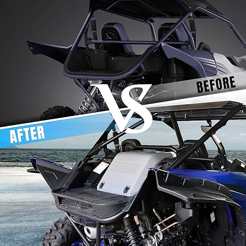 Miniatura 2 de SAUTVS Extensión de guardabarros traseros para Yamaha YXZ1000R, guardabarros extendidos para Yamaha YXZ 1000RSESSSS SESS XTR 2019-2024 Accesorios (2