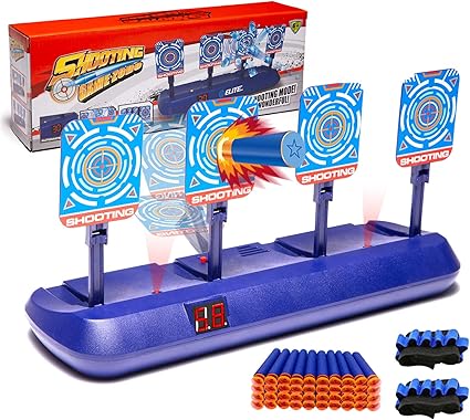 Amazon Com Fibevon Targets For Nerf Guns Electric Shooting Target Scoring Auto Reset Targets Toys For Nerf Blaster Elite Mega Rival Serie Ideal Gift Toy For Kids Teens Boys Girls Toys Games Amazon Com Fibevon Targets For Nerf Guns Electric Shooting Target Scoring Auto Reset Targets Toys For Nerf Blaster Elite Mega Rival Serie Ideal Gift Toy For Kids Teens Boys Girls Toys Games