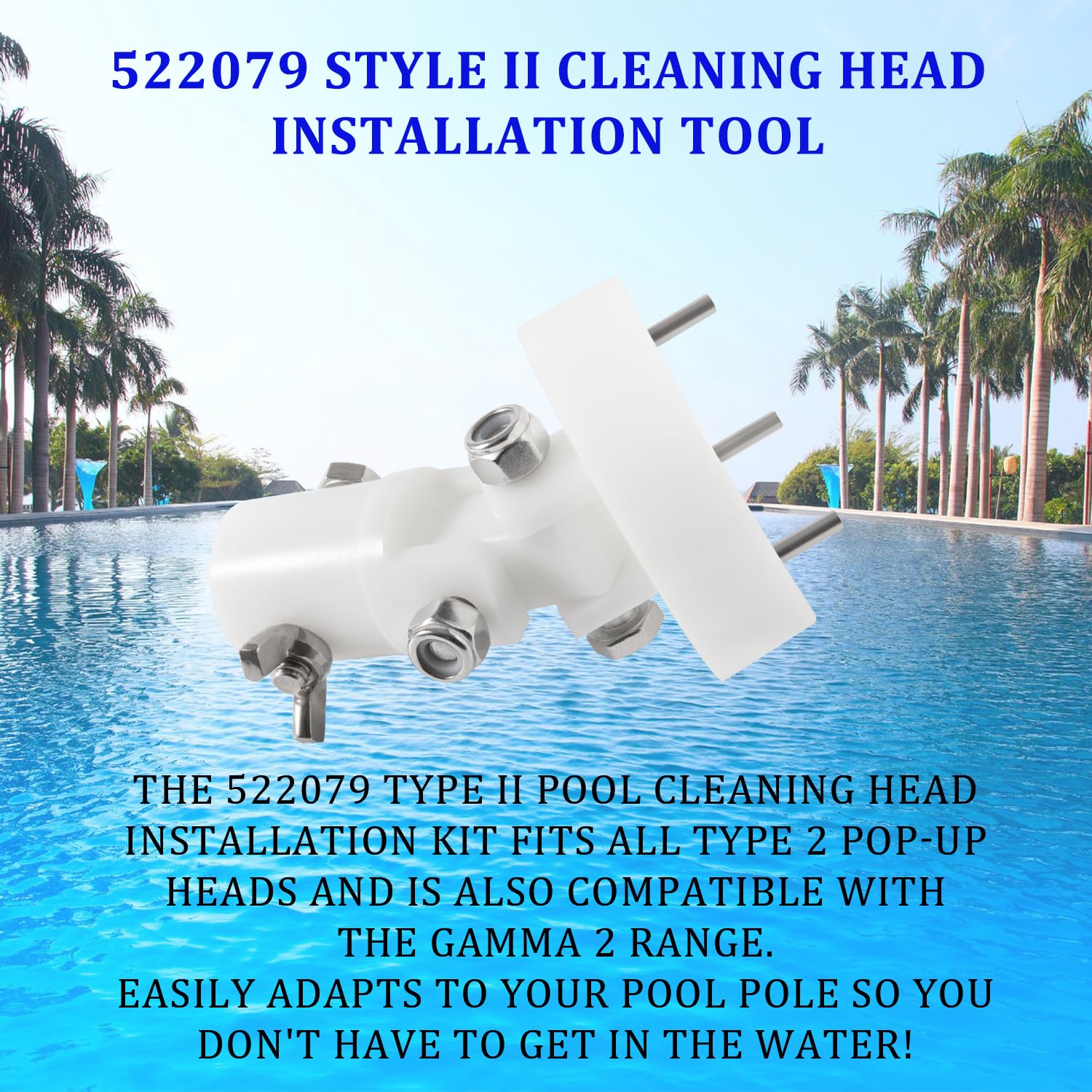 Zodiac S2040C Slip Style 2 Contact Sensor with 100-Feet Static Pipe Replacement Kit for Zodiac Levolor Pool and Spa Water Leveling