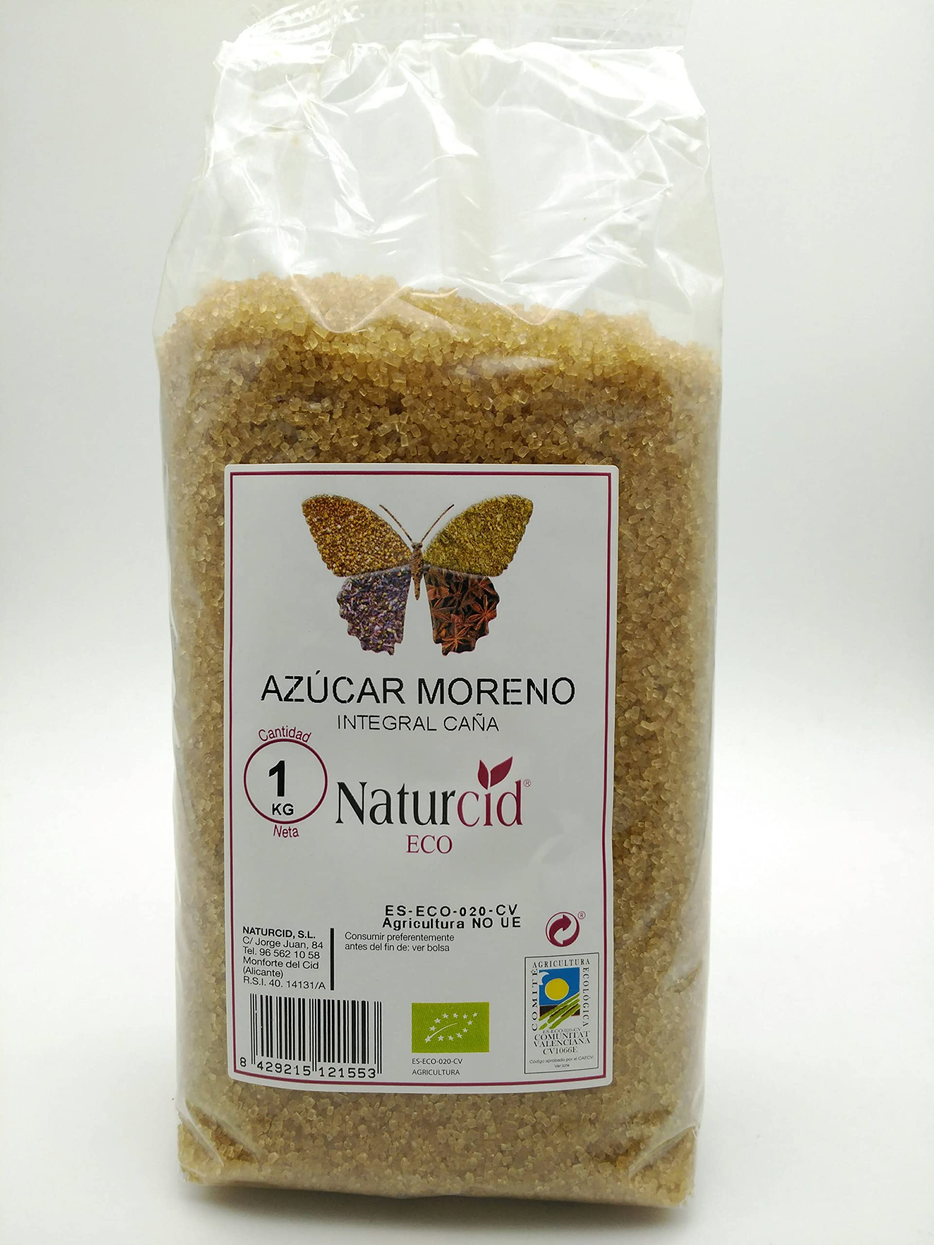 AZUCAR MORENO ECO 1KG (CJ12)