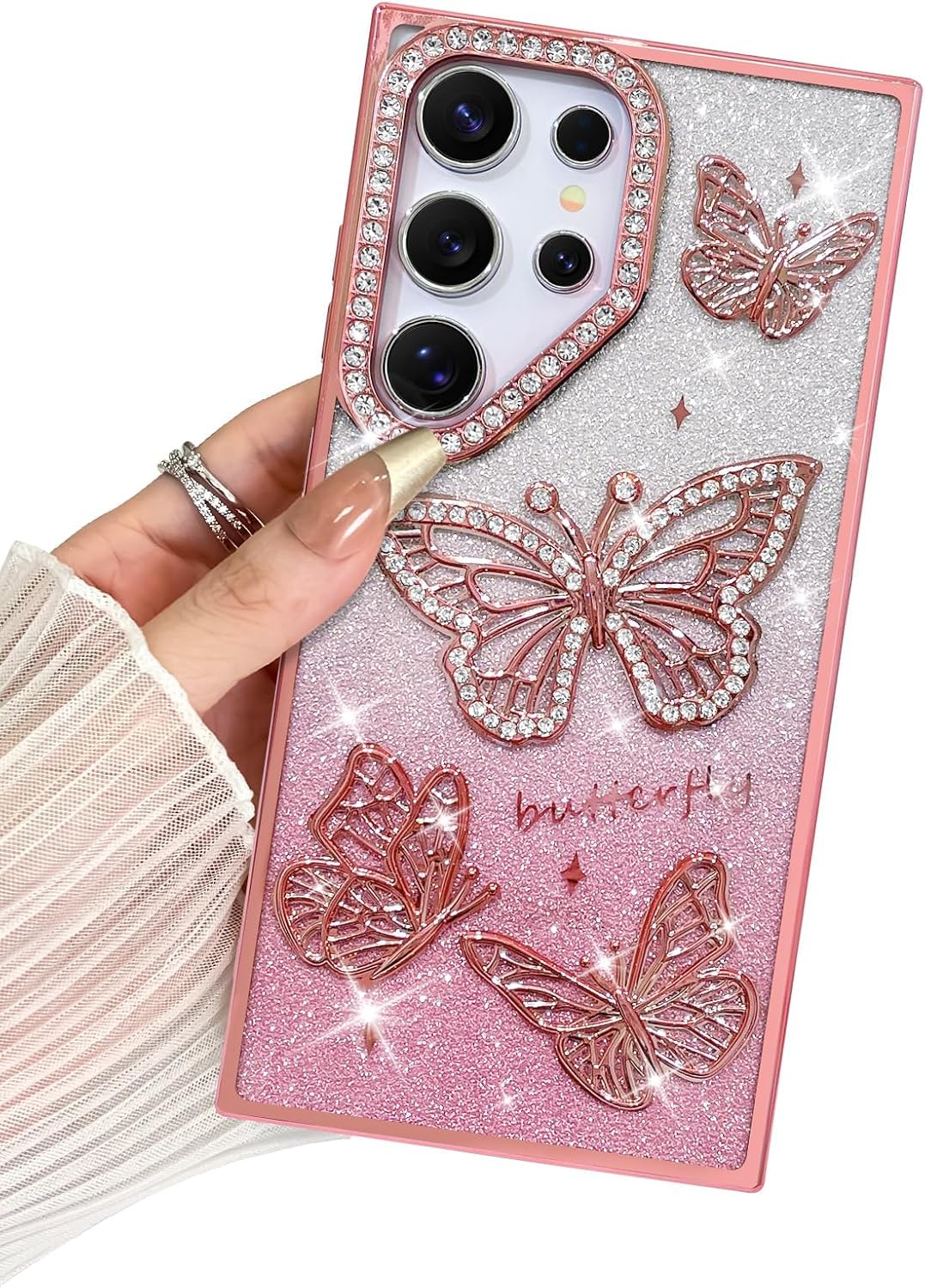 Elzzi Butterfly Phone Case for Samsung S26 Ultra -17 Elzzi Butterfly Phone Case for Samsung S26 Ultra -17