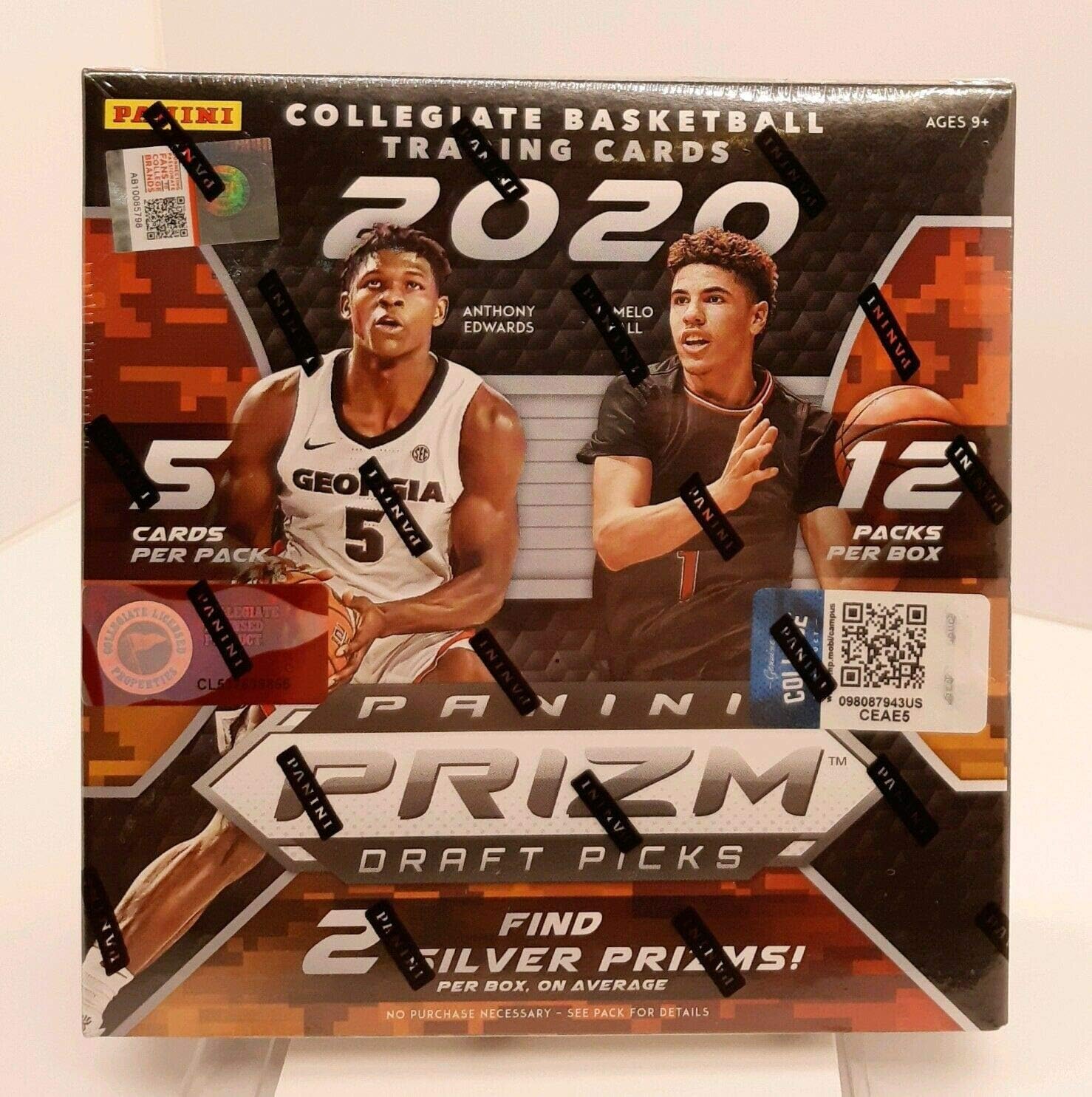 2020/21 Panini Prizm Draft Picks Basketball MEGA EXCLUSIVE box (60 cards/box) 1 Pink Ice Autograph