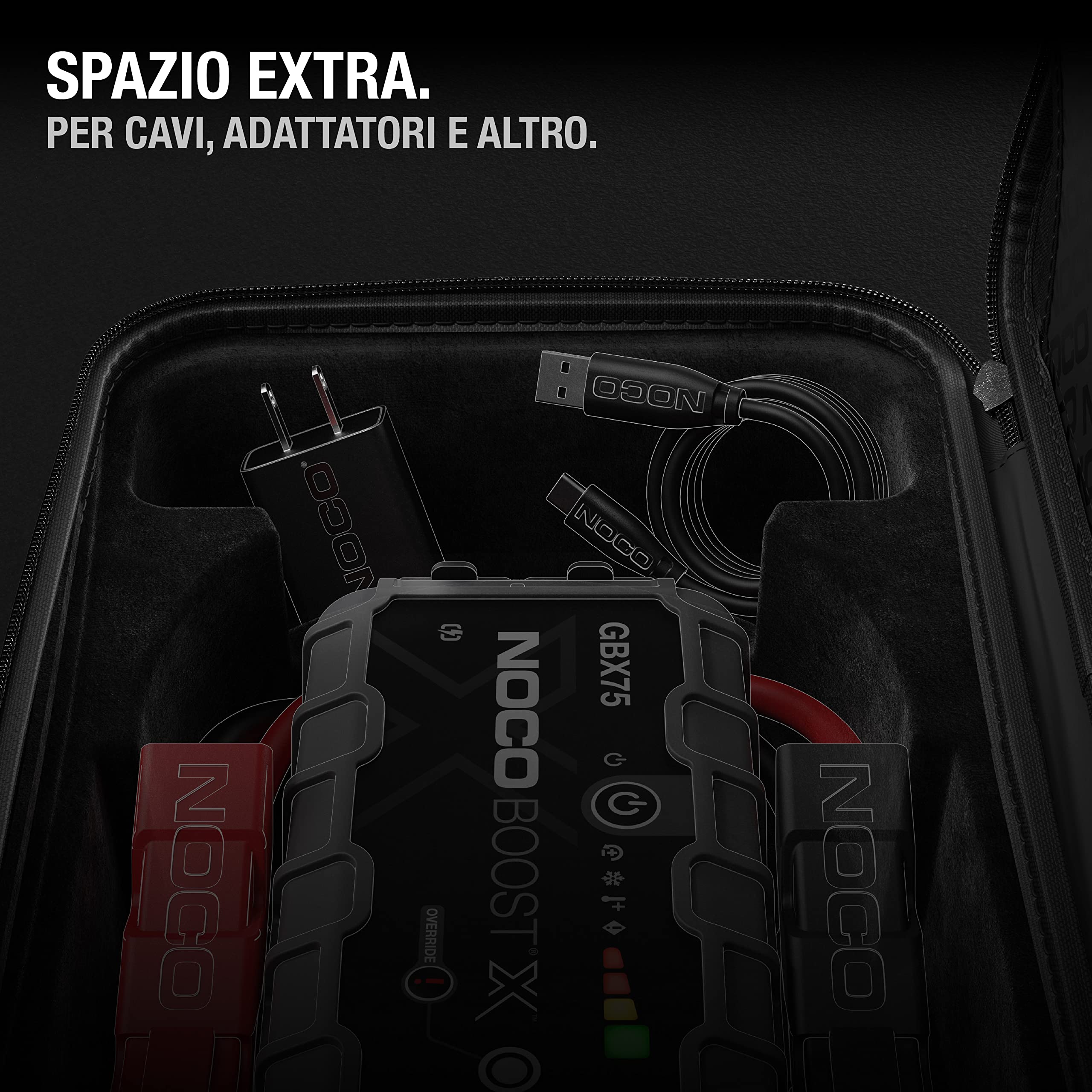 NOCO GBC103 Custodia Protettiva Boost X in Eva per Dispositivi di Avviamento di Emergenza al Litio UltraSafe GBX75