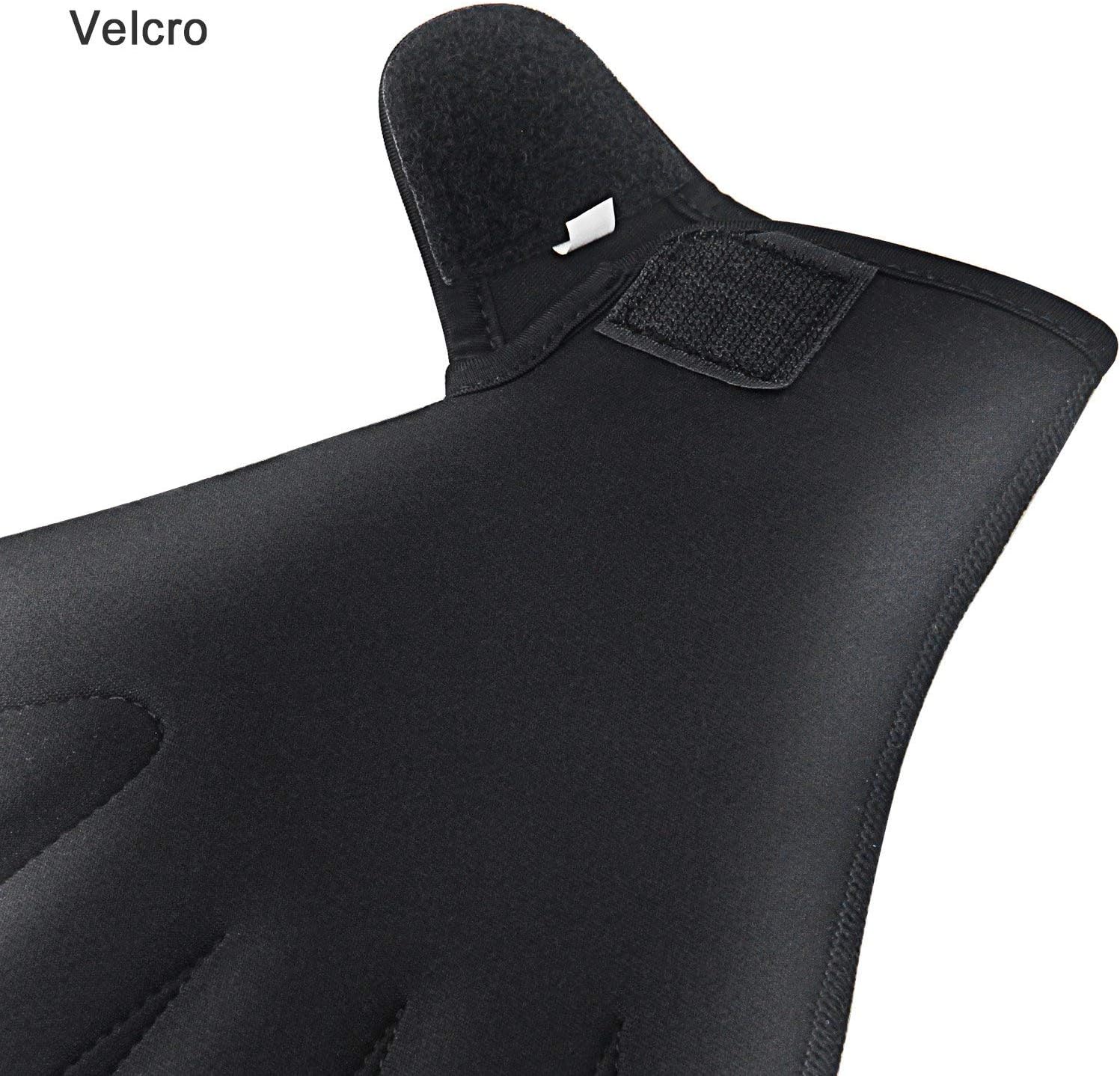 FIVE BEE Web Frog Swim Gloves Aquatic Fitness Water Resistance Training- Webbed Flippers Paddle- with Adjustable Strap- Sizes for Men Women Adult Children (1 Pair, Black) (Medium) : Sports & Outdoors