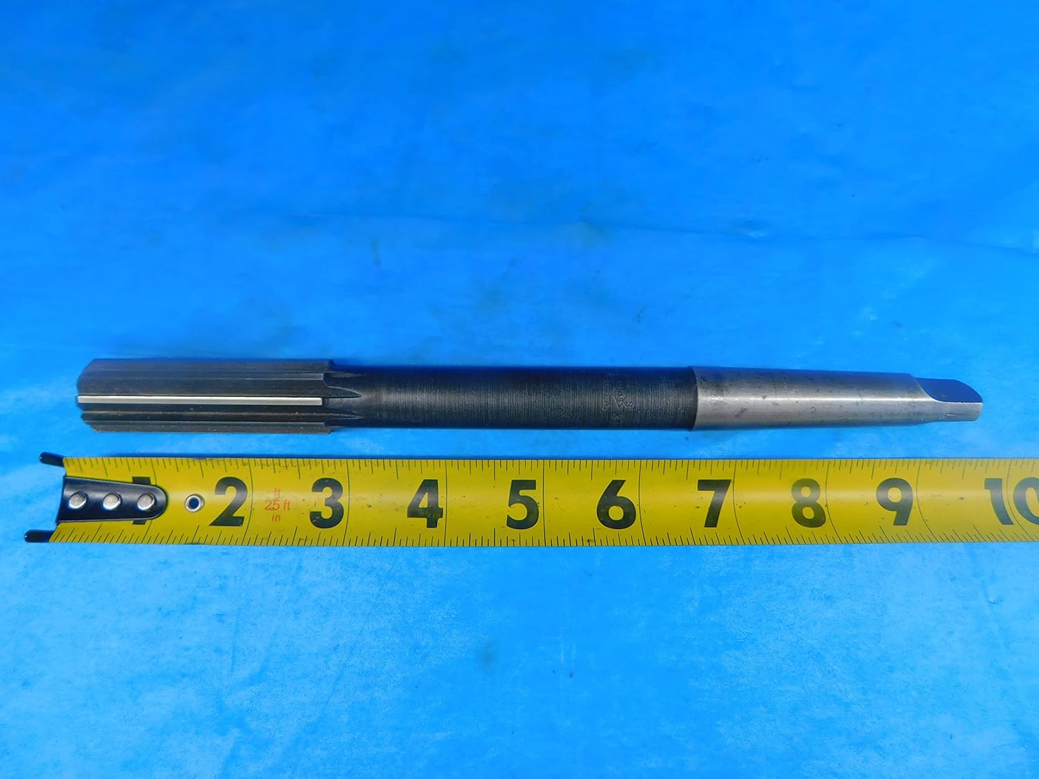 W & S 13/16 O.D. HSS Chucking Reamer Morse Taper #2 Shank 10 Flute MT2 .8125 - AR8224AN2