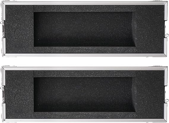 Sound Town Shock Mount 2U ATA Plywood Rack Case with 15 Rackable Depth, 2-Space Size, Pro Tour Grade (STRC-SP2US)