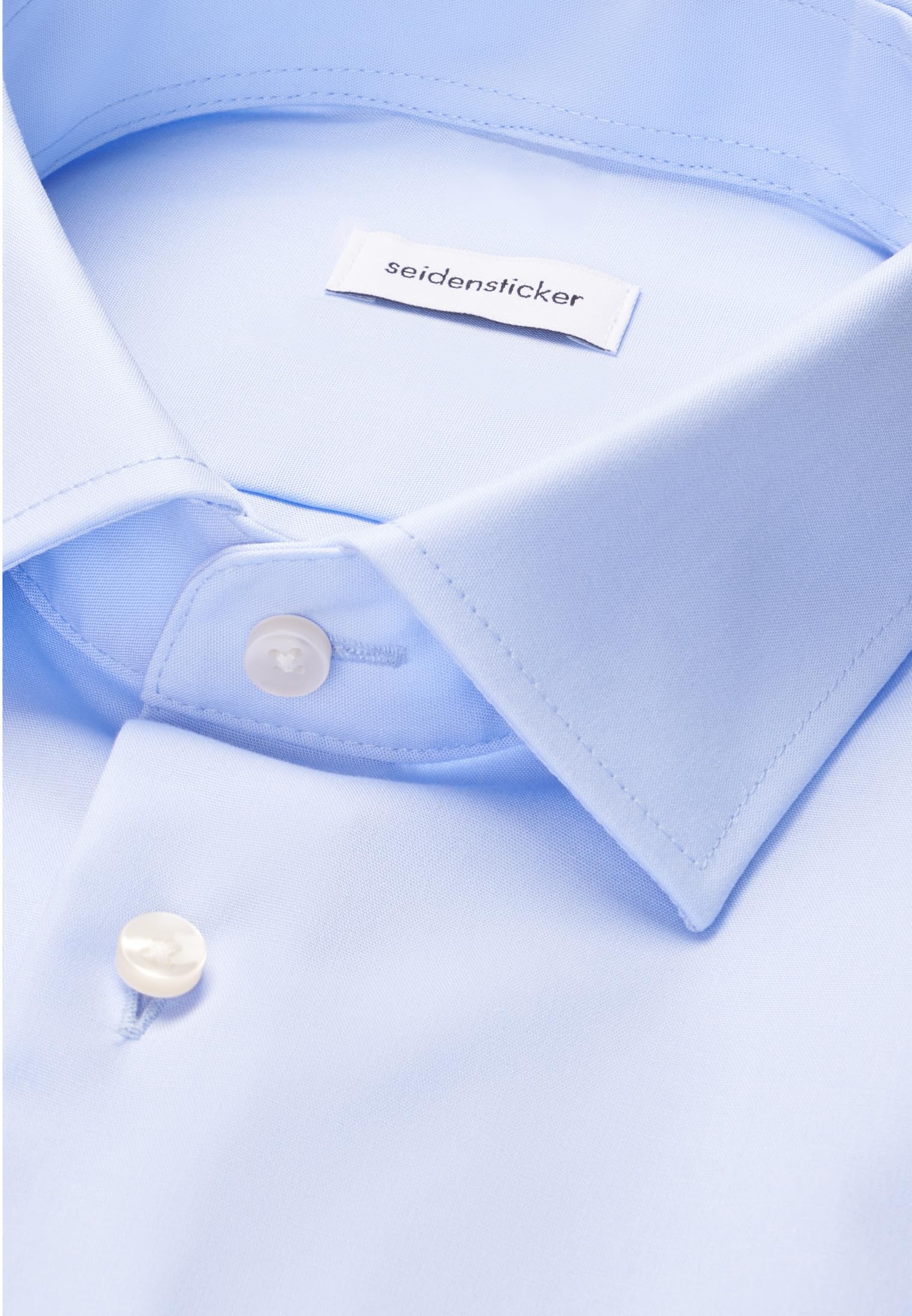 Seidensticker Herren Business-Hemd - Shaped Fit - Bügelfrei - Kent Kragen - Langarm - 100% Baumwolle