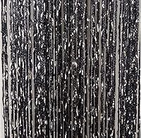 Vista 27 de Cortina decorativa separadora de ambientes, diseño de cadenas con flecos de cristal, 78.7 x 39.3 pulgadas, de Eve Split