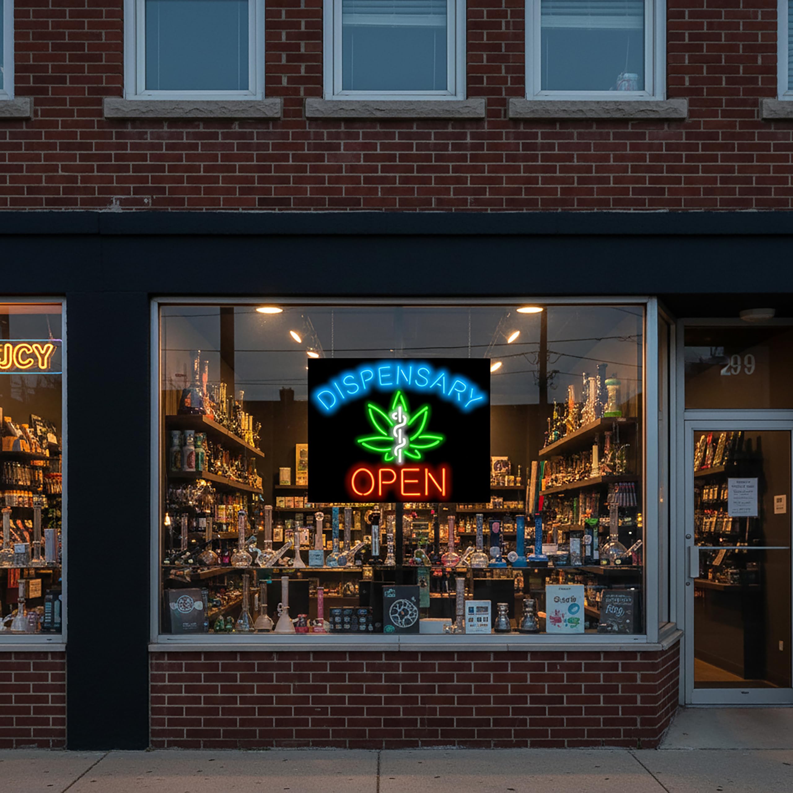 Dispensary Open Neon Sign - Large Size - 30