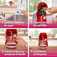 Bosch Tassimo Happy TAS1006 Automata Kávéfőző 70 Ital Fehér/Bordó 8