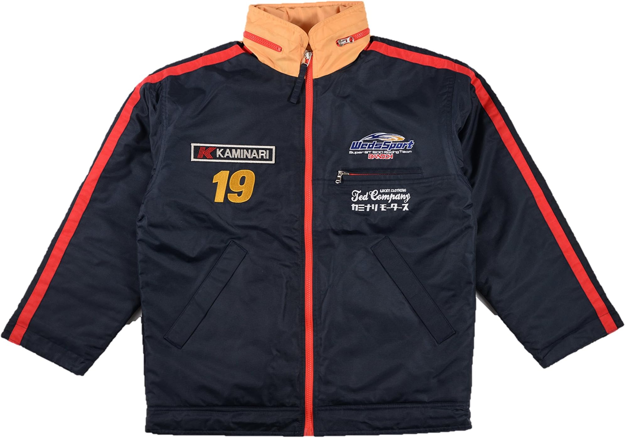 WedsSport (Weds Sport) Bakuso Bando sets TEDMAN (Ted Mann) collaboration pit crew jacket size: L TDPC-200 L