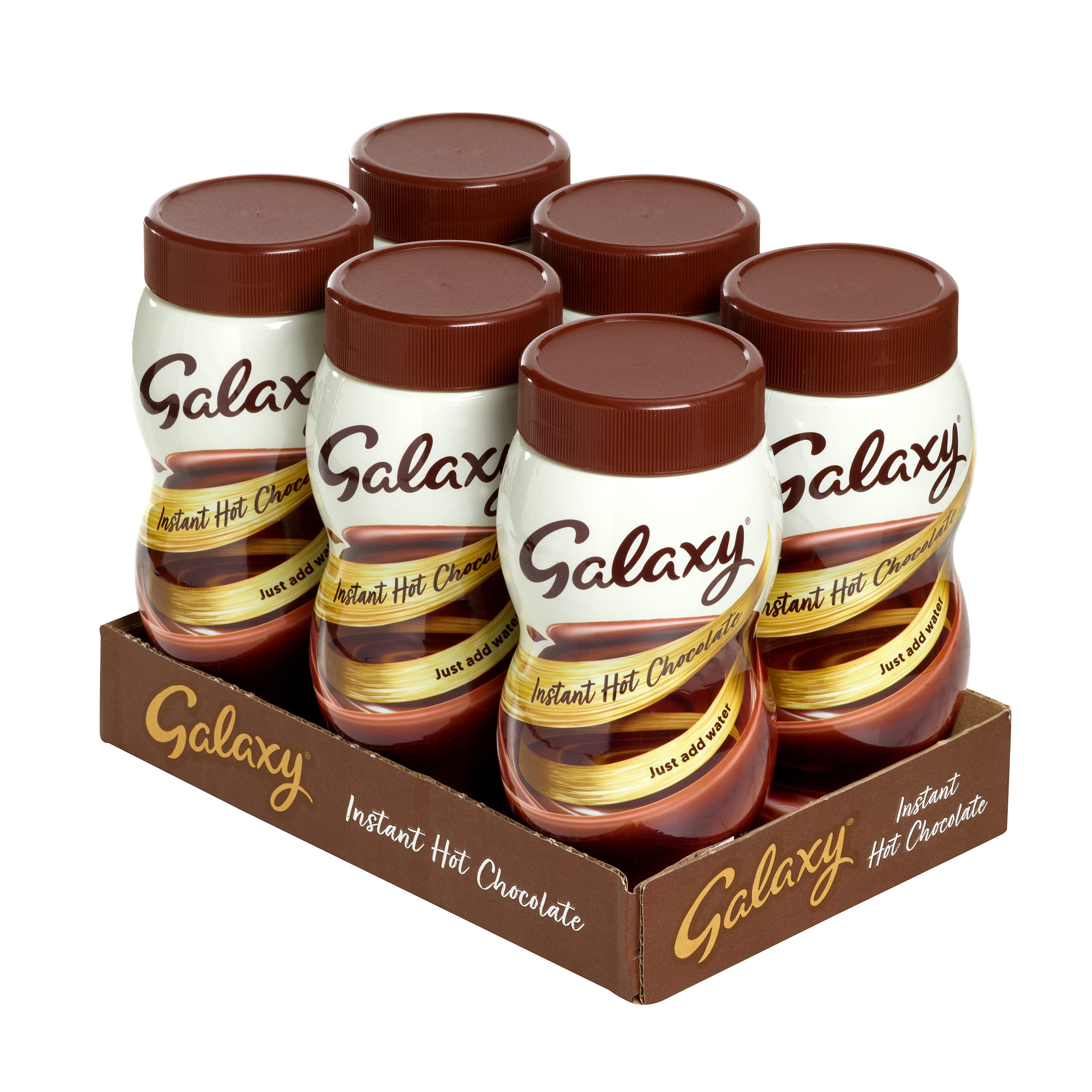 Galaxy Instant Hot Chocolate 370g (Pack of 6) 84 Servings Total
