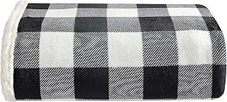 Eddie Bauer - Blanket, Super Soft Reversible Sherpa & Brushed Fleece Bed...