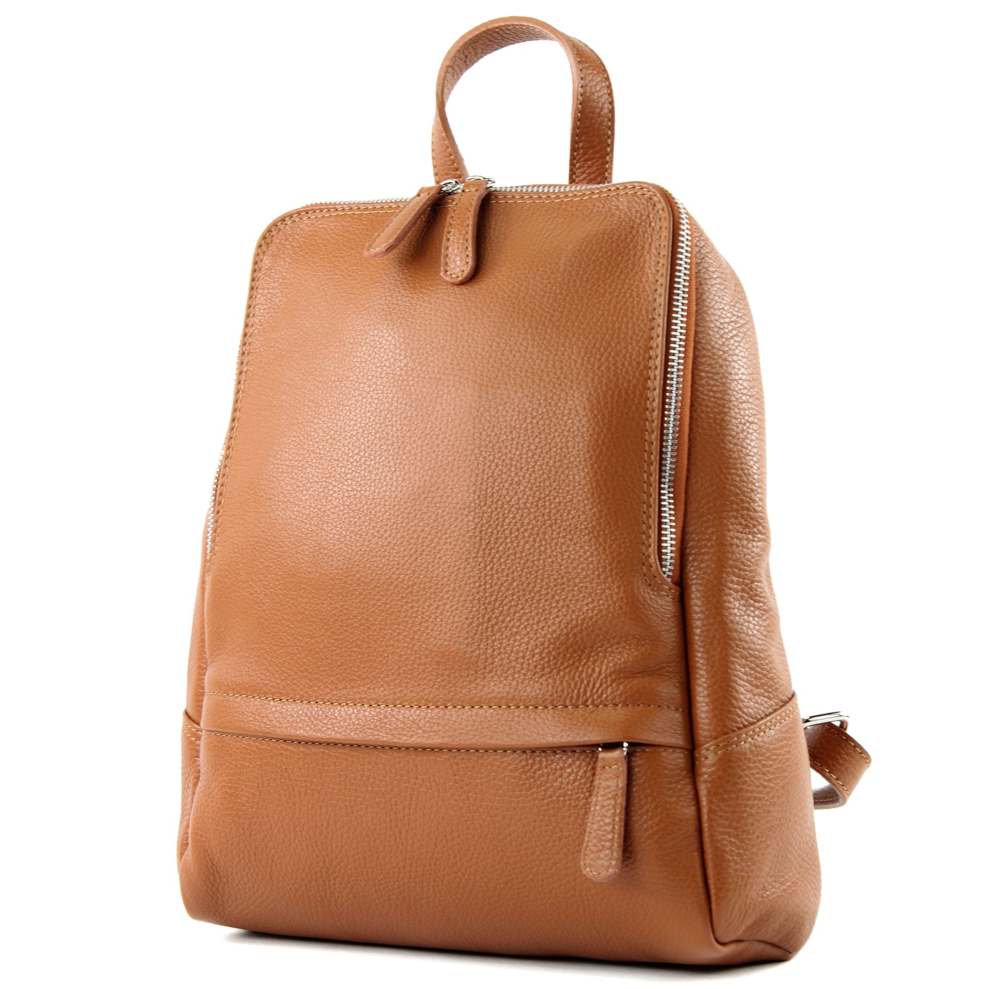 modamoda de - Ital Damenrucksack sac en cuir T138